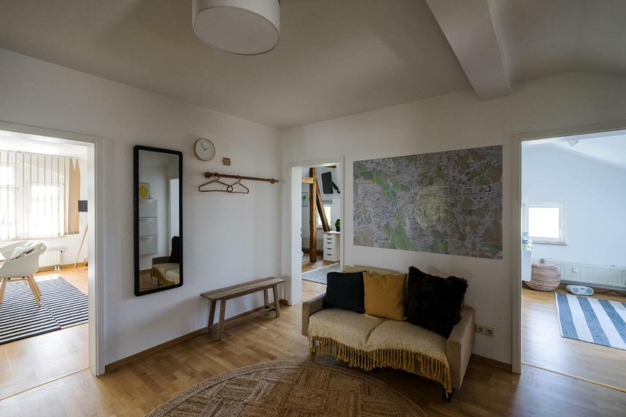 Stilvolles Zentrumsnahes Wohlfuehl-Appartment Lipcse Kültér fotó